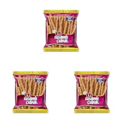Eti Susamlı Çubuk Kraker 120 g 3lü paket