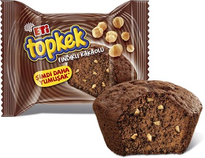 Eti Topkek Fındıklı Kakaolu Kek 35 g 9lu paket