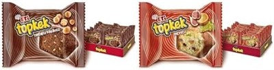 Eti Topkek Fındıklı Kakaolu Kek 35 g x 24 Adet ve Eti Topkek Meyveli Kek 40 g x 24 Adet