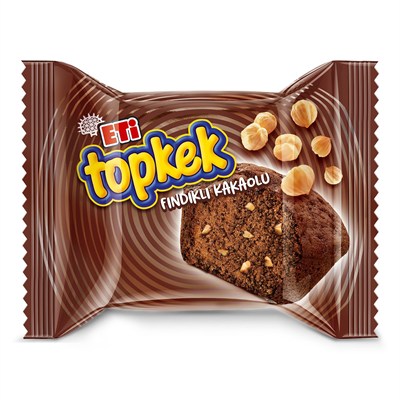 Eti Topkek Fındıklı Kakaolu Kek 35 g x 24 Adet