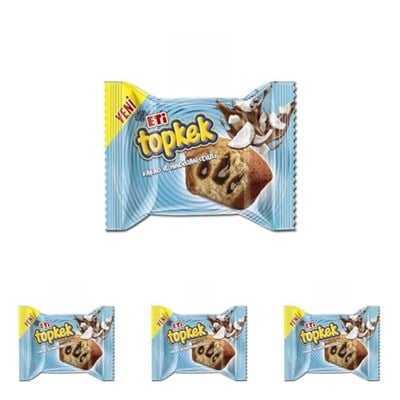 Eti Topkek Hindistan Cevizli 40 g 4lü paket