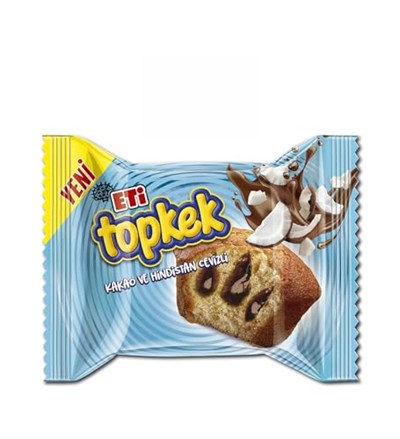 Eti Topkek Hindistan Cevizli 40 g 8li paket