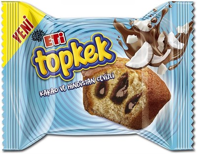 Eti Topkek Hindistan Cevizli 40 g 8li paket