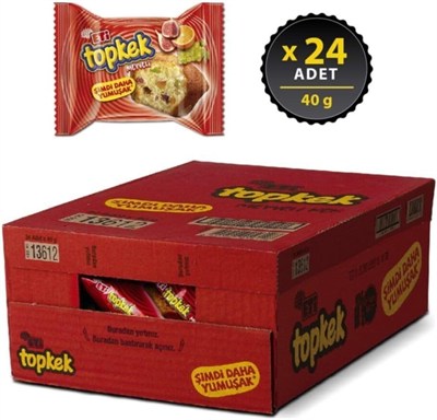 Eti Topkek Meyveli 35 Gr X 24 Adet