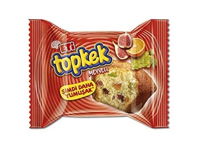 Eti Topkek Meyveli Kek 40 g 10 paket