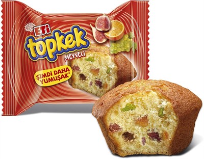 Eti Topkek Meyveli Kek 40 g 5li paket