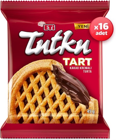 Eti Tutku Tart 45 g x 16 Adet