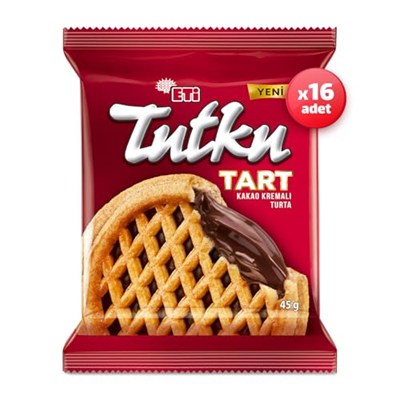 Eti Tutku Tart 45 g x 16 Adet