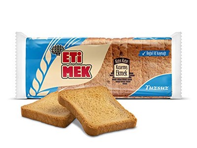 Etimek Tuzsuz Kızarmış Ekmek 148 g 2li paket