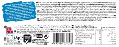 Etimek Tuzsuz Kızarmış Ekmek 148 g 2li paket