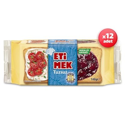 Etimek Tuzsuz Kızarmış Ekmek 148 g