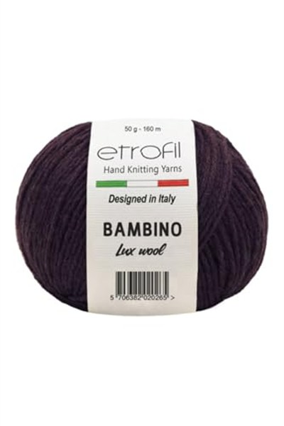 Etrofil Bambino Lux Wool 70317 - PATLICAN MORU