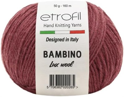 Etrofil BAMBİNO LUX WOOL VİŞNE 70314