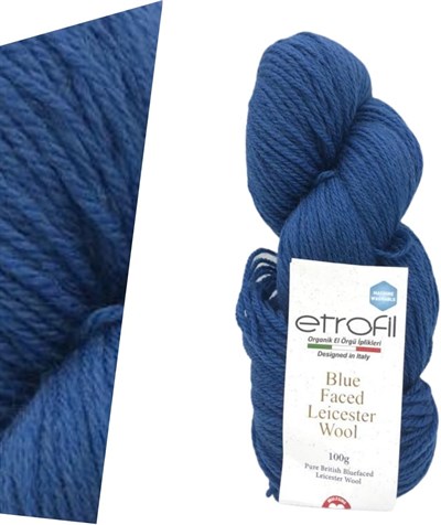 Etrofil Blue Faced Leicester Wool Burnt Orange 72132