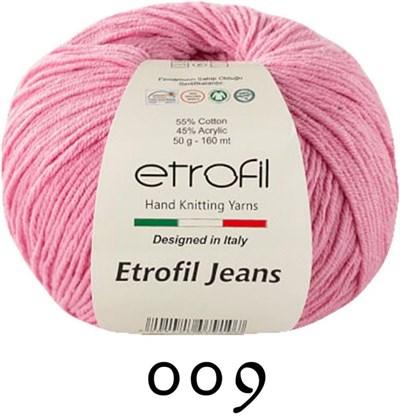 Etrofil Jeans 009 örgü ipliği