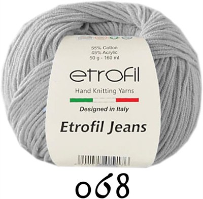 Etrofil Jeans 068 örgü ipliği