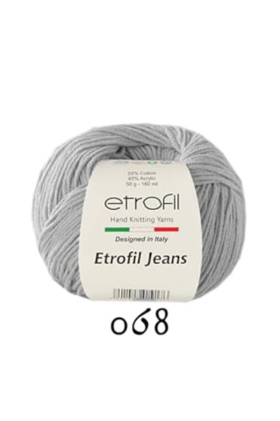 Etrofil Jeans 068 örgü ipliği