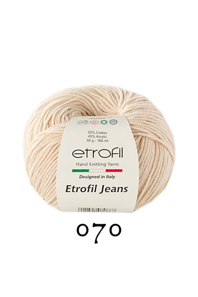 Etrofil Jeans 070 örgü ipliği