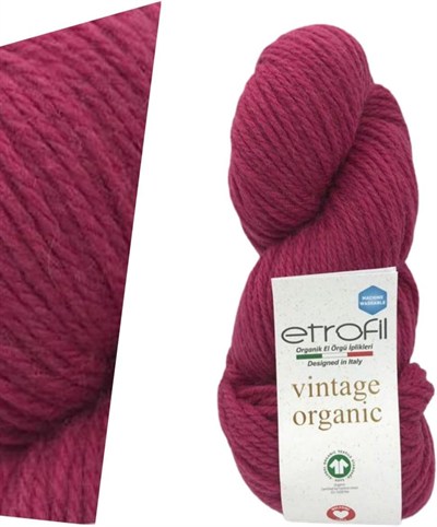 Etrofil Vıntage Organıc 74181 - WARM DARK RED