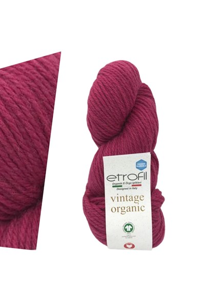 Etrofil Vıntage Organıc 74181 - WARM DARK RED