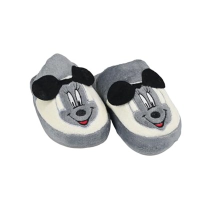 EVA COMFORTLİNE KAYDIRMAZ TABAN,RUFİDİK ŞİRİN ÜŞÜMEYEN AYAKLAR TÜYLÜ İÇ ASTAR FİYONKLU MICKEY MAUSE FİGÜRLÜ KADIN TERLİK