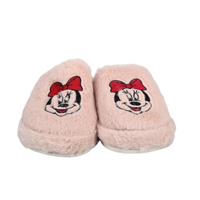 EVA COMFORTLİNE KAYDIRMAZ TABAN,RUFİDİK ŞİRİN ÜŞÜMEYEN AYAKLAR TÜYLÜ İÇ ASTAR SEVİMLİ MICKEY MAUSE FİGÜRLÜ KADIN TERLİK