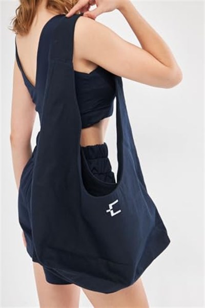 evable BOON BAG Lacivert Büyük Askılı Tote Çanta lacivert Standart