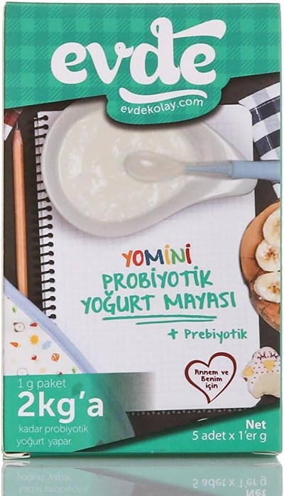 Evde Yomini Yoğurt Mayası 5li Paket