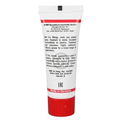 eVendix Bosch 00311593 OKS 1110 ile uyumlu silikon yağ, kahve makinesi için kahve otomatı 10 ml