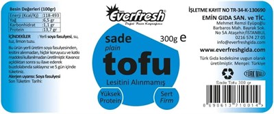 Everfresh Tofu 300 gr
