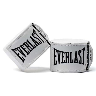 Everlast Elite Profesyonel El Sargıları, P00003324-180-İnç, Elit Beyaz - Seçenekler: 180-Inch, Extra Large