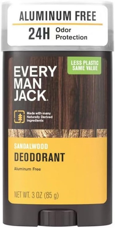 Every Man Jack Sandalwood Deodorant 85GR