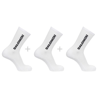 Everyday Crew 3-Pack Unisex Beyaz Günlük Stil Çorap LC2086000