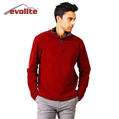 Evolite Fuga Bay Mikro Polar Sweater - Bordo L