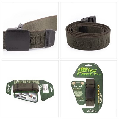 Evolite Outdoor Stretch Kemer 4cm - Haki 115