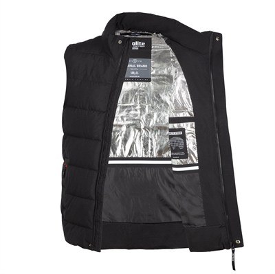 EVOLİTE VERTEX ERKEK OUTDOOR YELEK SİYAH