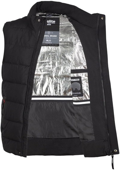EVOLİTE VERTEX ERKEK OUTDOOR YELEK SİYAH
