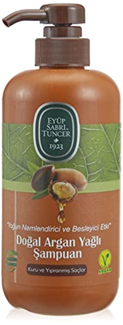 Eyüp Sabri Tuncer Doğal Argan Yağlı Şampuan 600 ml - Seçenekler: 600 ml (1er Pack), 600 ml (1er Pack) (4 paketi)