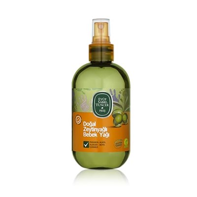 Eyüp Sabri Tuncer Doğal Zeytinyağlı Bebek Yağı, Pet Şişe, 1 Paket, 280 ml - Seçenekler: 280 ml (Pack of 1), 280 ml (Pack of 1) (4 paketi)