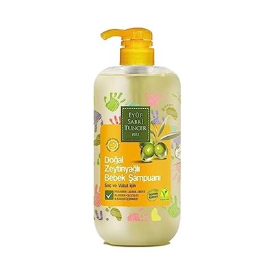 Eyüp Sabri Tuncer Doğal Zeytinyağlı Bebek Şampuanı (600 Ml)