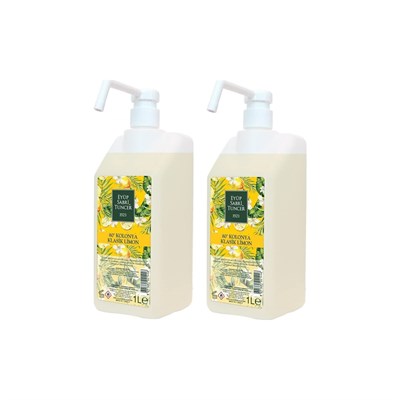 Eyüp Sabri Tuncer Klasik Limon Kolonyası 1 lt - Sprey Başlıklı x 2 Adet
