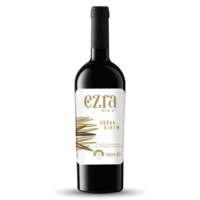 Ezra Olive Oil Soğuk Sıkım Naturel Erken Hasat 750 ml Zeytinyağı