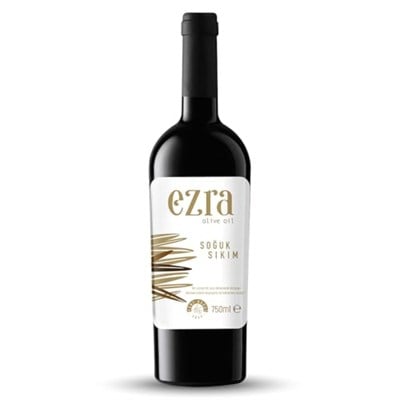 Ezra Olive Oil Soğuk Sıkım Naturel Erken Hasat 750 ml Zeytinyağı