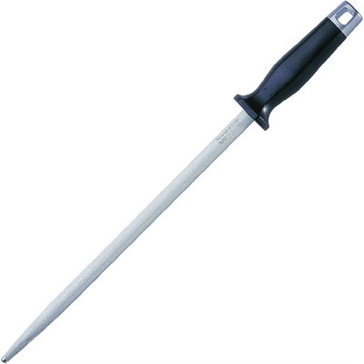 F. Aşçı bileme çeliği (bileme çeliği) standart tel 300 mm - 76543302 - Bedenler: 30 cm, 25 cm, Oval, Yuvarlak