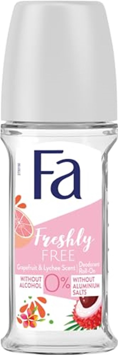 Fa Freshly Free Greyfurt & Liçi Kadın Roll-On 1 Adet - Seçenekler: Tekli, İkili