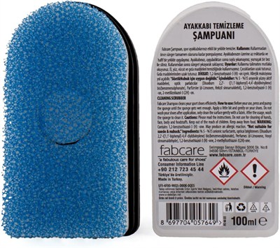 Fabcare Spor Ayakkabı Temizleme Şampuanı RENKSİZ ST