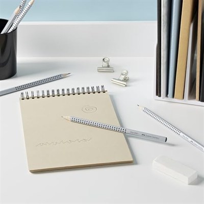 Faber-Castell 117001 - Kurşun kalem Grip 2001, sertlik derecesi 2 = B