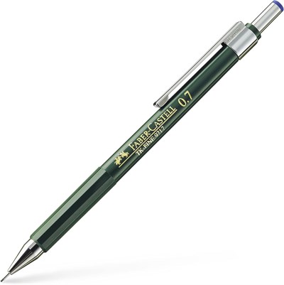 Faber-Castell 9715 Yeşil Versatil 0.5MM - Bedenler: 0,5 mm, HB, 0,35 mm, HB, 0,7 mm, 0,9 mm
