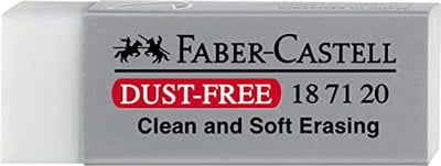 Faber-Castell Dust-Free Beyaz Silgi - Büyük Boy