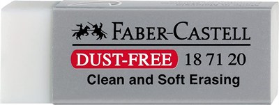Faber-Castell Dust-Free Beyaz Silgi - Büyük Boy